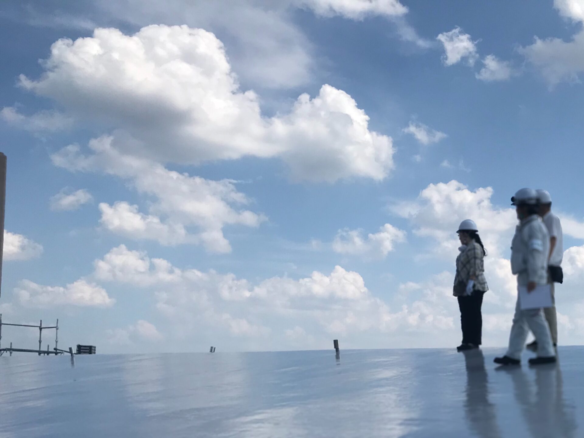 久しぶりに快晴です