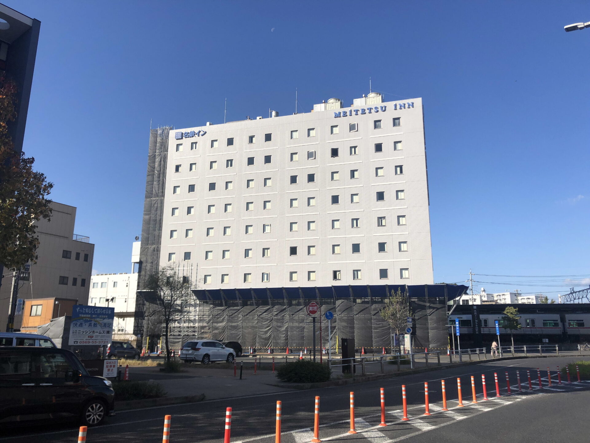 ビジネスホテルの改修工事